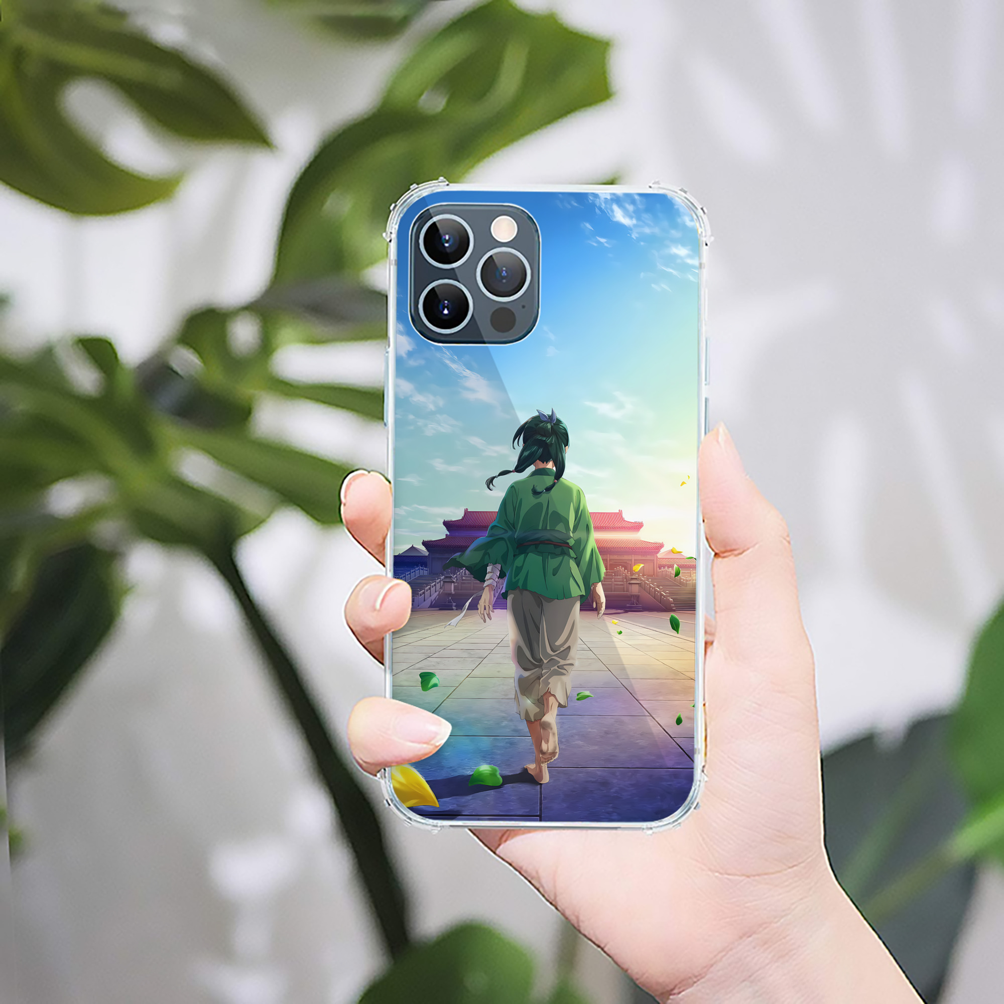 （画像用） 薬屋のひとりごと The Apothecary Diaries 【iPhone 12シリーズ対応】透明スマホケース（クリアソフトケース）